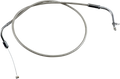 MOTION PRO Throttle Cable - Pull - Yamaha - Stainless Steel 65-0274