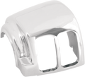 DRAG SPECIALTIES Switch Housing - Left - Upper - Smooth - Chrome H07-0671B-LT