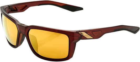 100% Daze Sunglasses - Rootbeer - Gold 61030-103-69