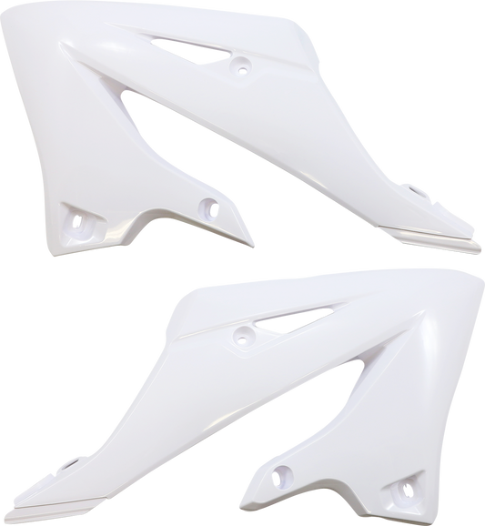 UFO Radiator Covers White YZ125/250 2022-2023 YA04876-046