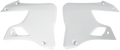 UFO Radiator Shrouds White YZ125/250 1996-2001 YA02898046