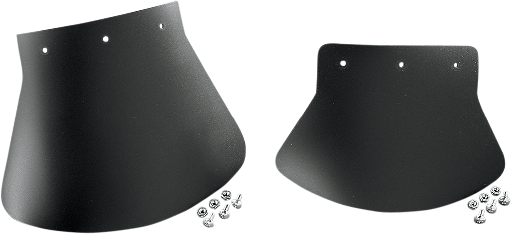 DRAG SPECIALTIES Mud Flap - Plain - 10.5" W x 8" H DS393701
