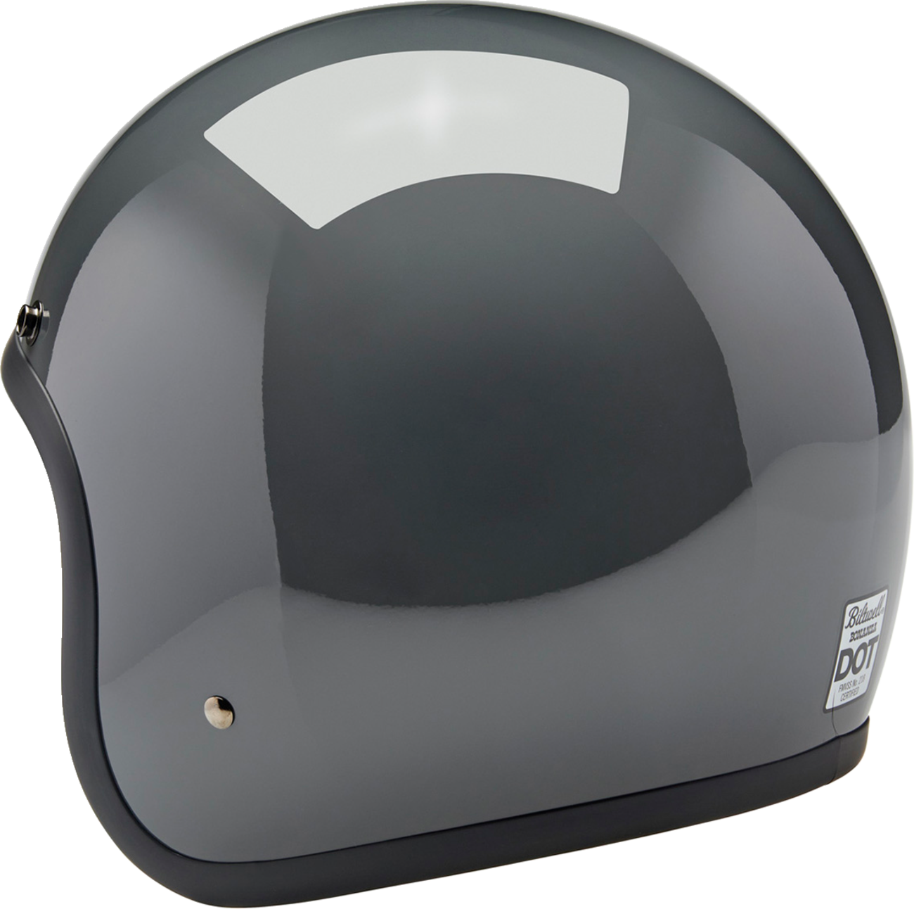 BILTWELL Bonanza Helmet - Gloss Storm Gray - 2XL 1001-165-206