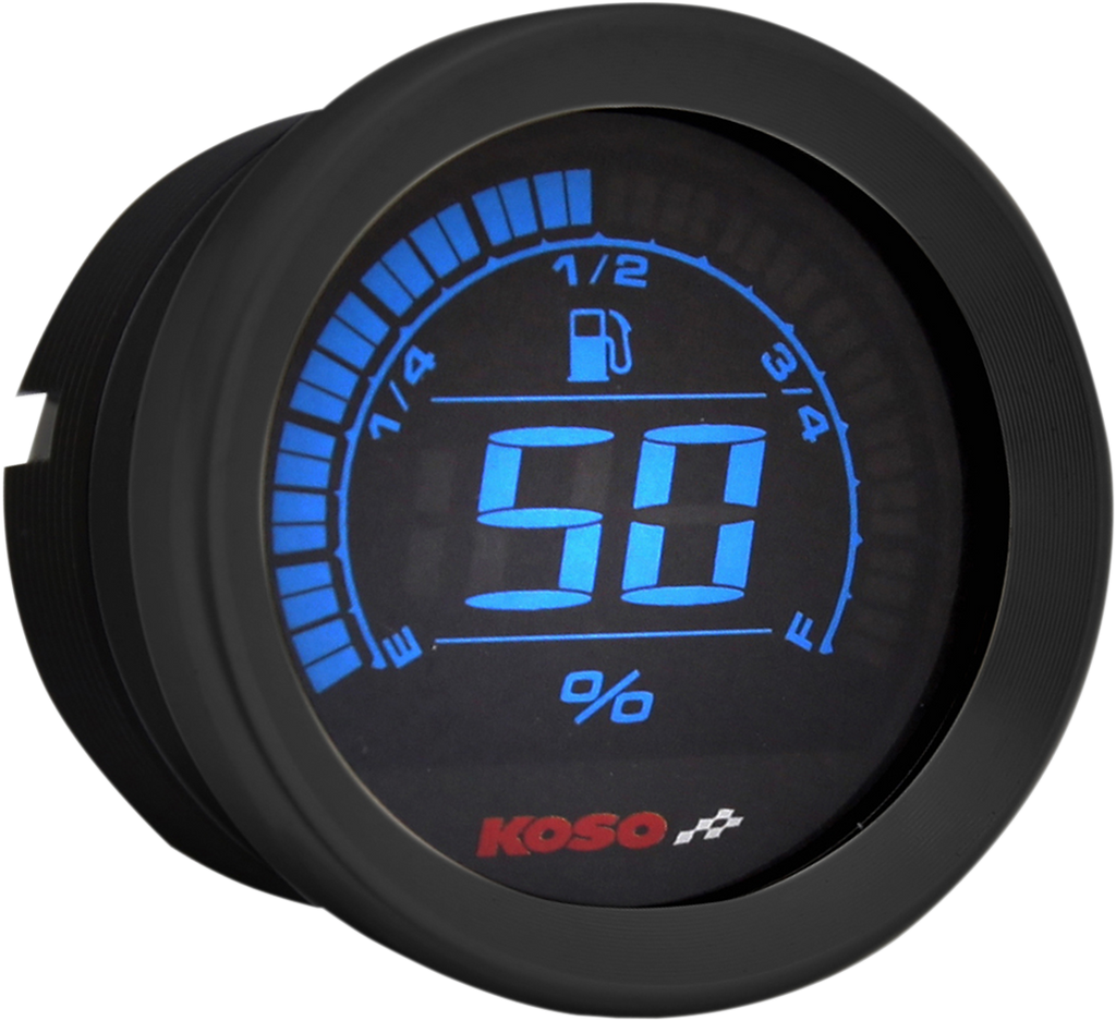KOSO NORTH AMERICA 2" Fuel Level Gauge - Black BA050210