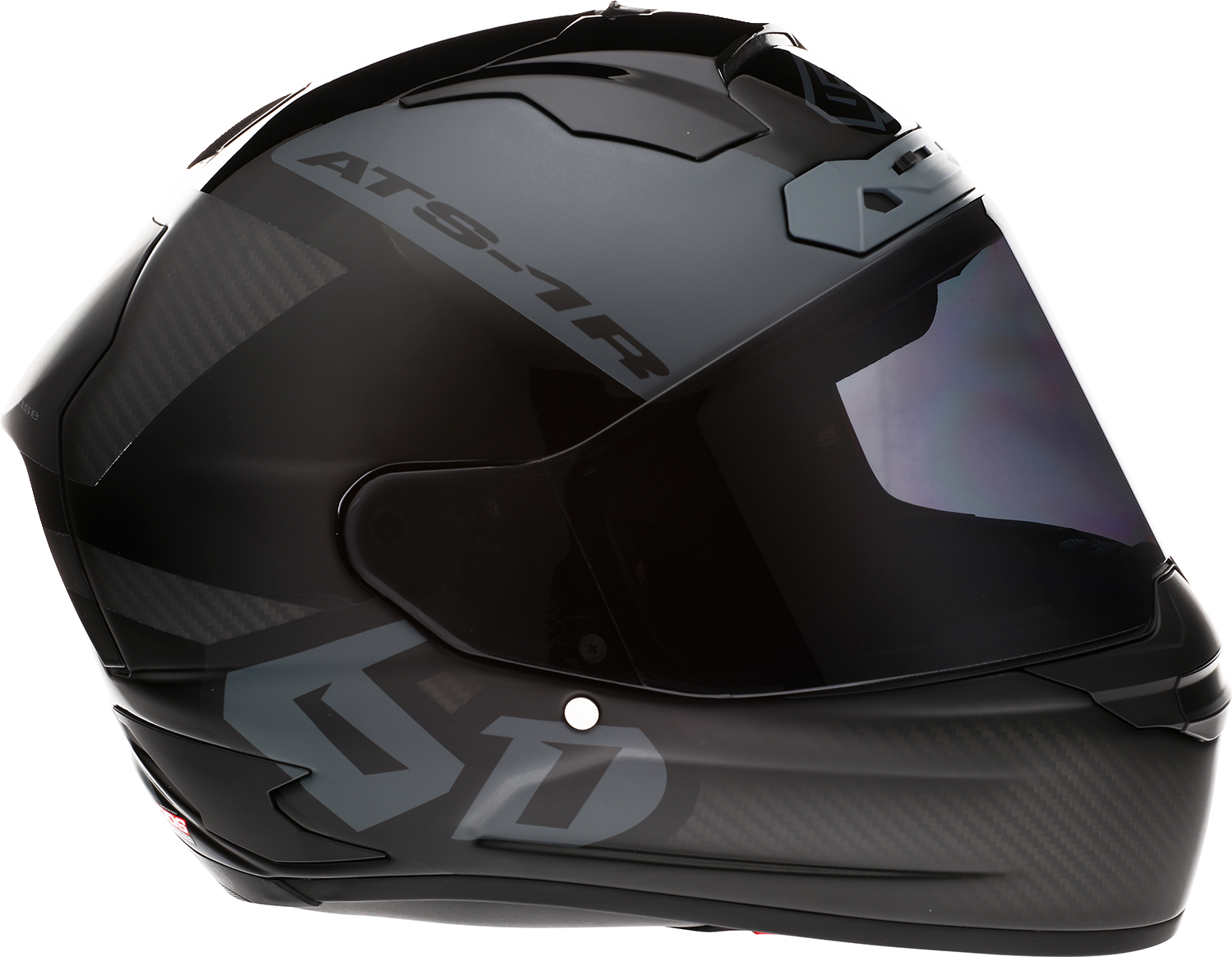 6D ATS-1R Helmet - Wyman - Black/Gray - 2XL 30-0709