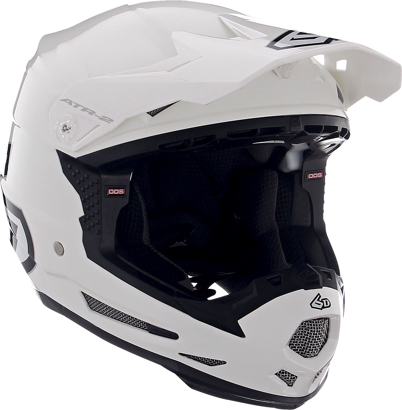 6D ATR-2Y Helmet - Gloss White - Small 11-5610