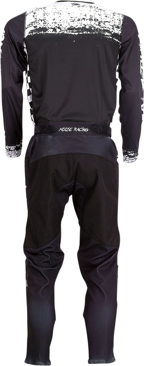 MOOSE RACING M1 Jersey - Black/White - Small 2910-6888