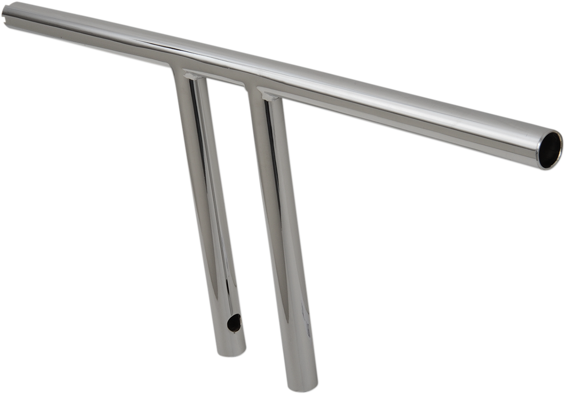 DRAG SPECIALTIES Handlebar - T-Bar - Dimpled - 10" - Chrome ACT 23.5" WIDE 0601-4221
