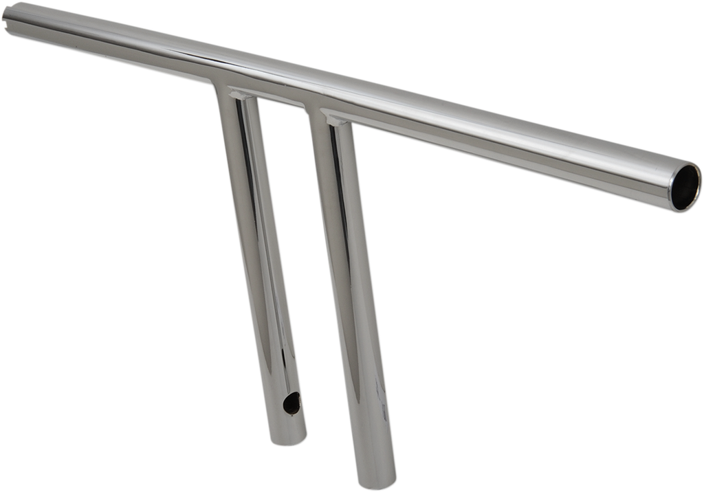 DRAG SPECIALTIES Handlebar - T-Bar - Dimpled - 10" - Chrome ACT 23.5" WIDE 0601-4221