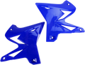 UFO Restyled Radiator Covers - Reflex Blue - YZ YA04834-089