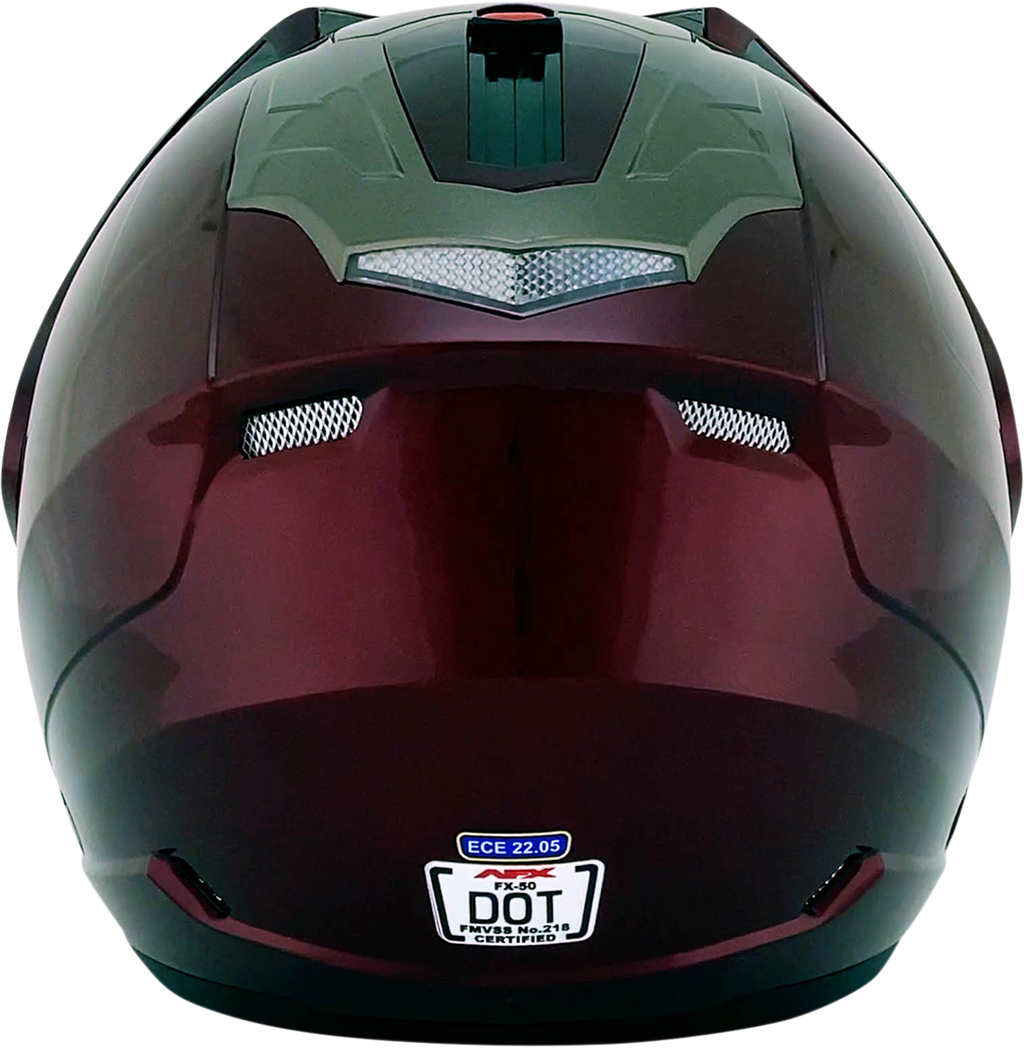 AFX FX-50 Helmet - Wine - Medium 0104-1389