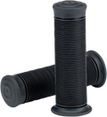BILTWELL Black 7/8" Kung Fu Grips 6701-0178