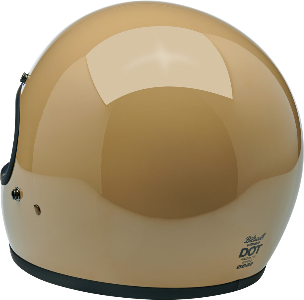 BILTWELL Gringo Helmet - Gloss Coyote Tan - Large 1002-114-104