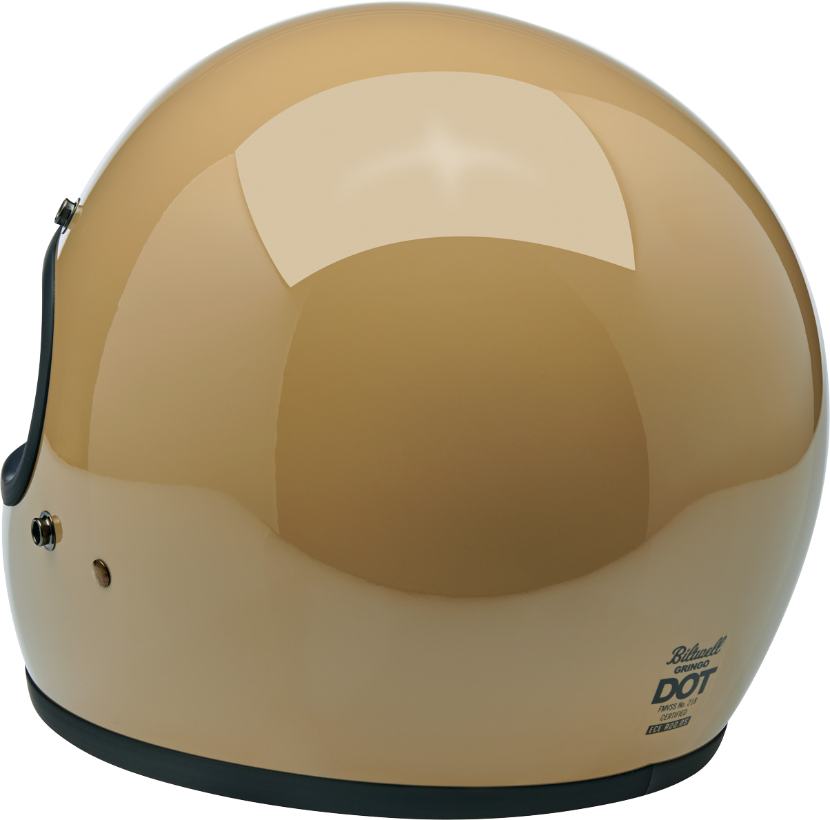 BILTWELL Gringo Helmet - Gloss Coyote Tan - Large 1002-114-104