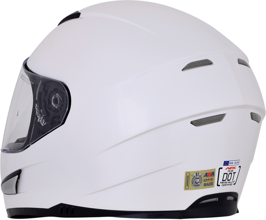 AFX FX-99 Helmet - Pearl White - XL 0101-11081