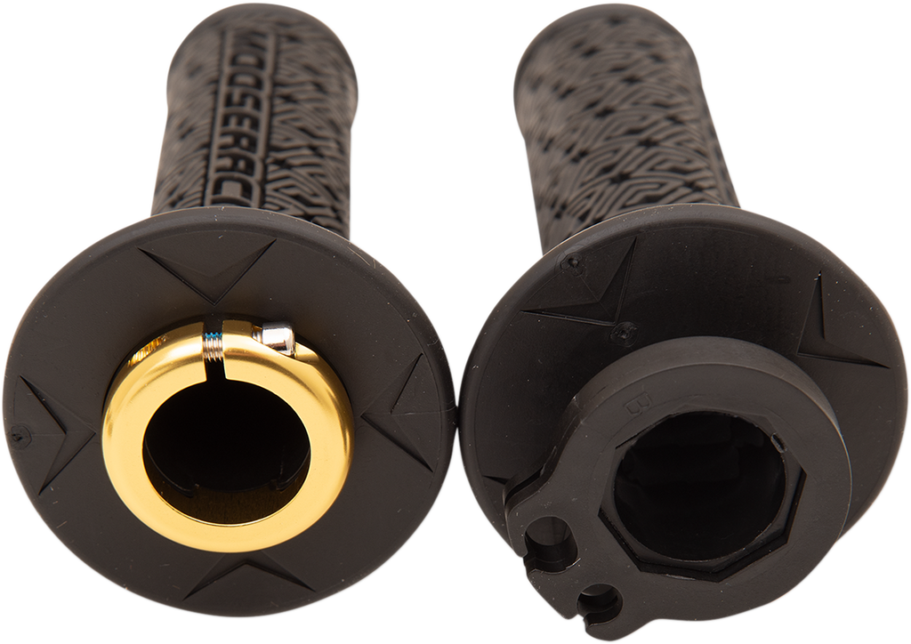 MOOSE RACING Grips - Lock-On - Black/Gold B36MRB-D