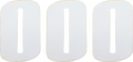 MOOSE RACING Race Number 0 - White - 6" 80100