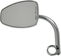 BILTWELL Mirror w/mount - Tear Drop - Chrome 6504-501-531