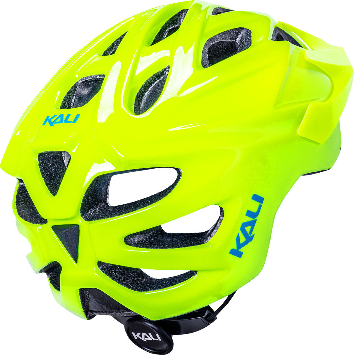 KALI Youth Chakra Helmet - Gloss Neon Yellow 220922122