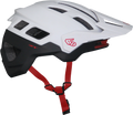 6D ATB-2T Helmet - Ascent - White/Black Matte - M/L 23-0026