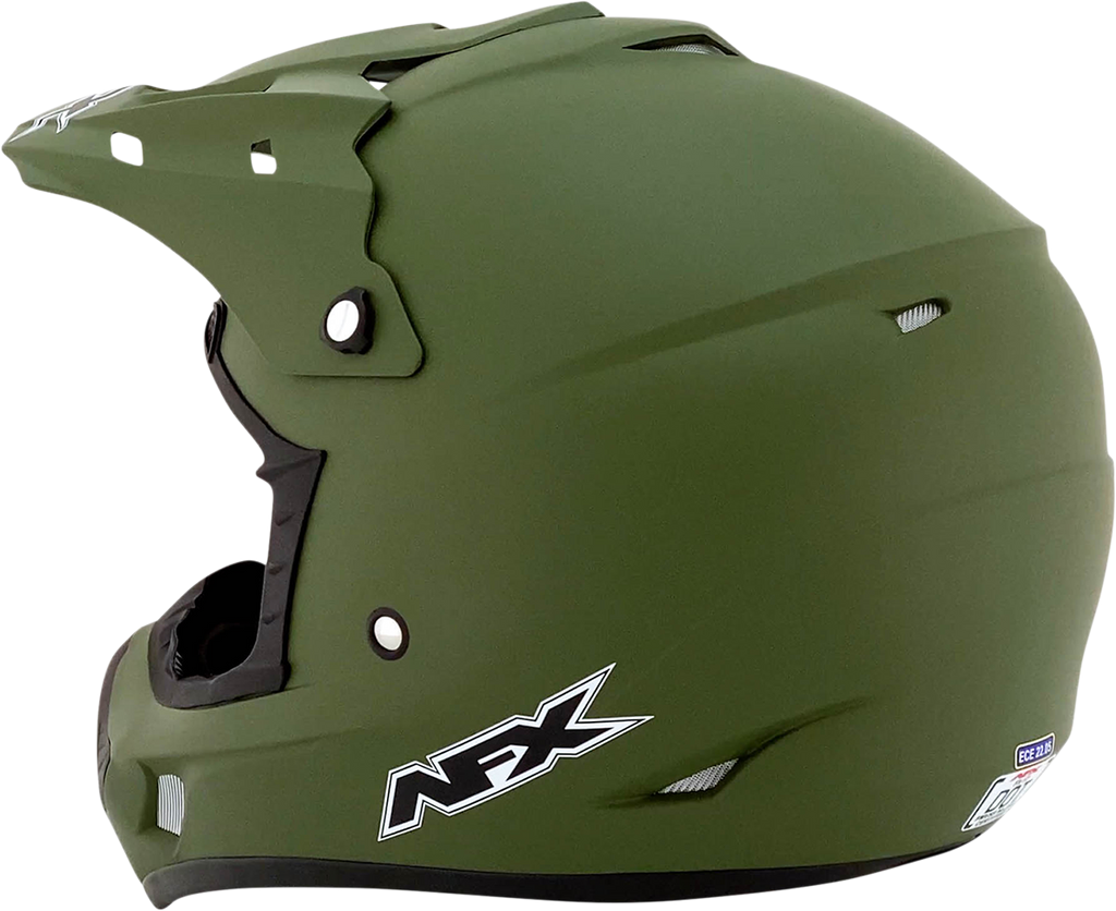 AFX Fx-17 Helmet - Flat Olive Drab - Xs 0110-4446