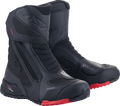ALPINESTARS RT-7 Drystar® Boots - Black/Red - US 12.5 / EU 46 2443023-13-46