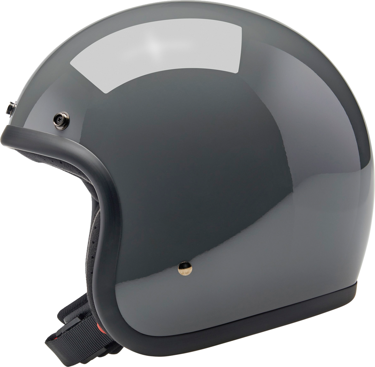 BILTWELL Bonanza Helmet - Gloss Storm Gray - XS 1001-165-201