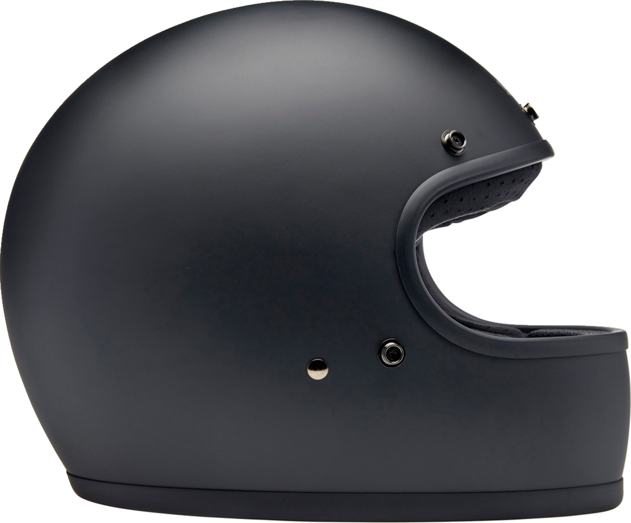 BILTWELL Gringo S Helmet - Flat Black - Small 1003-201-502