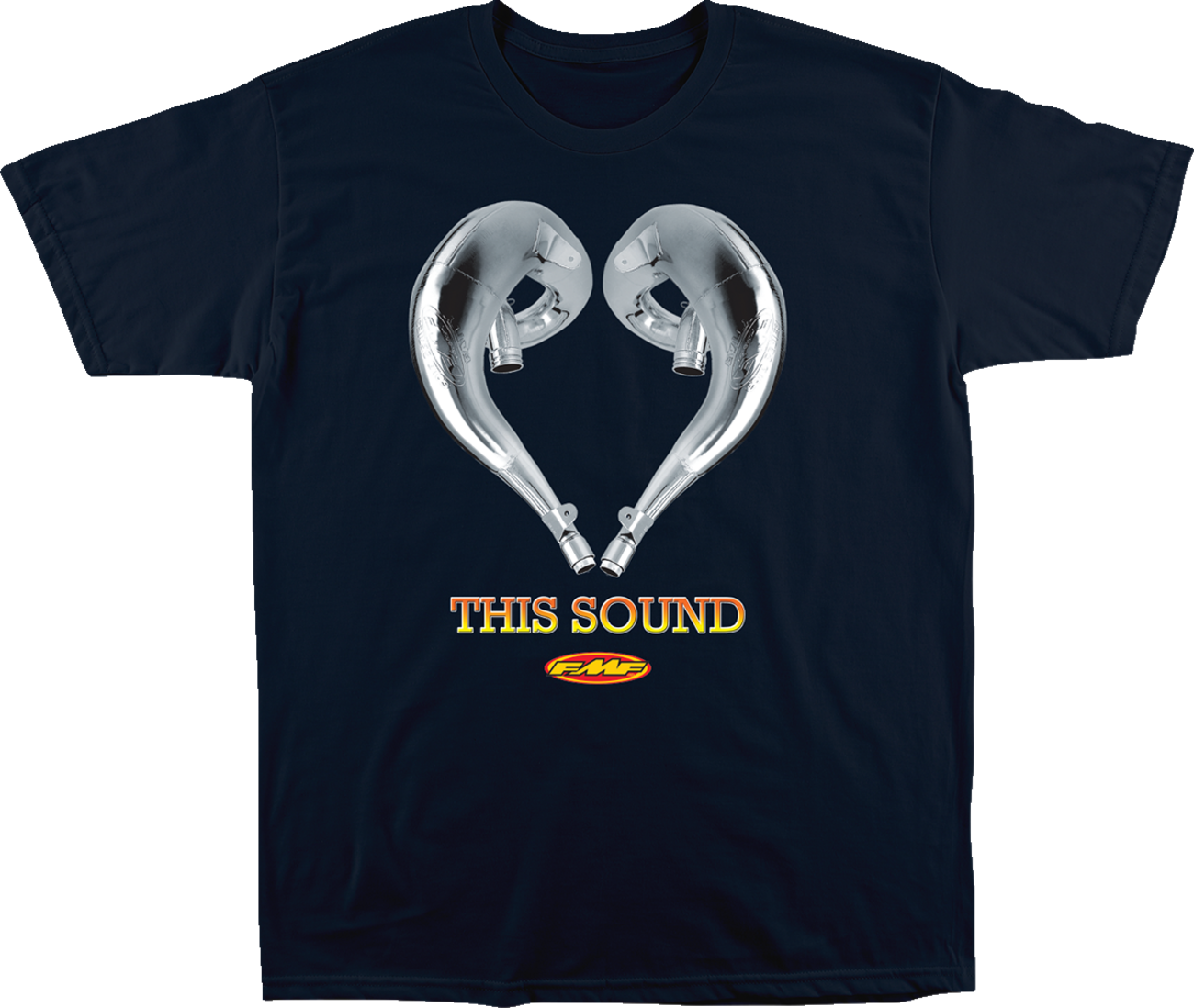 FMF Love Sound T-Shirt - Navy - XL SP23118915NVYXL 3030-23095