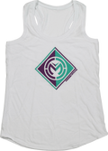 MOOSE RACING Women's Insignia Tank - White - Medium 3031-4163