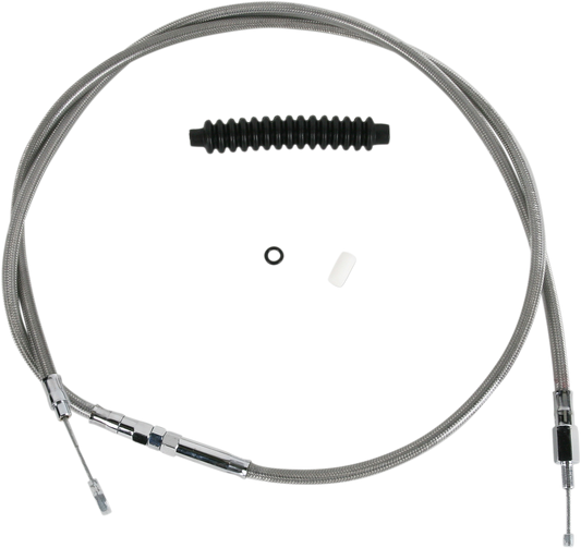 DRAG SPECIALTIES Clutch Cable - Braided 5320260HE