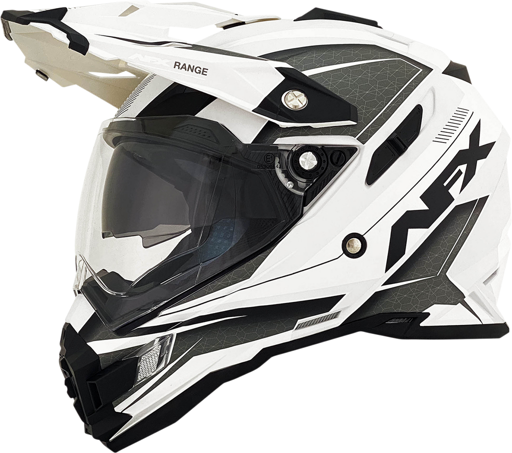 AFX FX-41 Helmet - Range - Matte White - 2XL 0140-0080