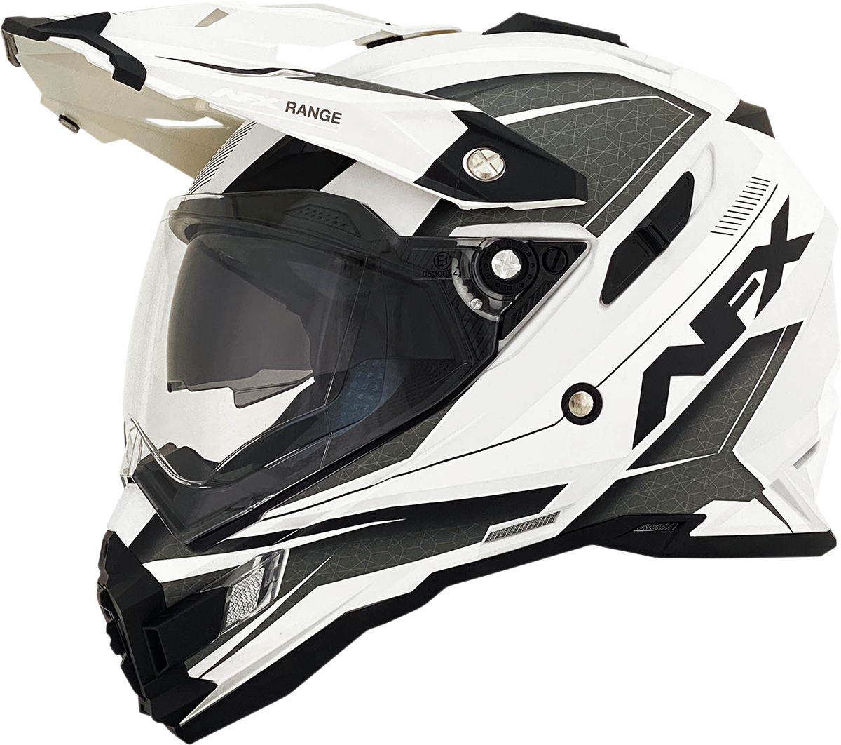AFX FX-41 Helmet - Range - Matte White - 2XL 0140-0080