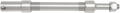 DRAG SPECIALTIES Front Axle Kit - Chrome W16-0342