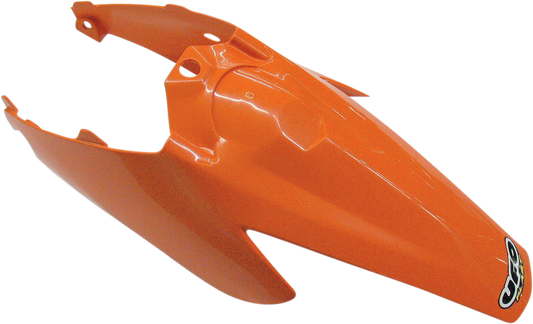 UFO Rear Fender with Side Panels - '98-'21 KTM Orange KT03080-127