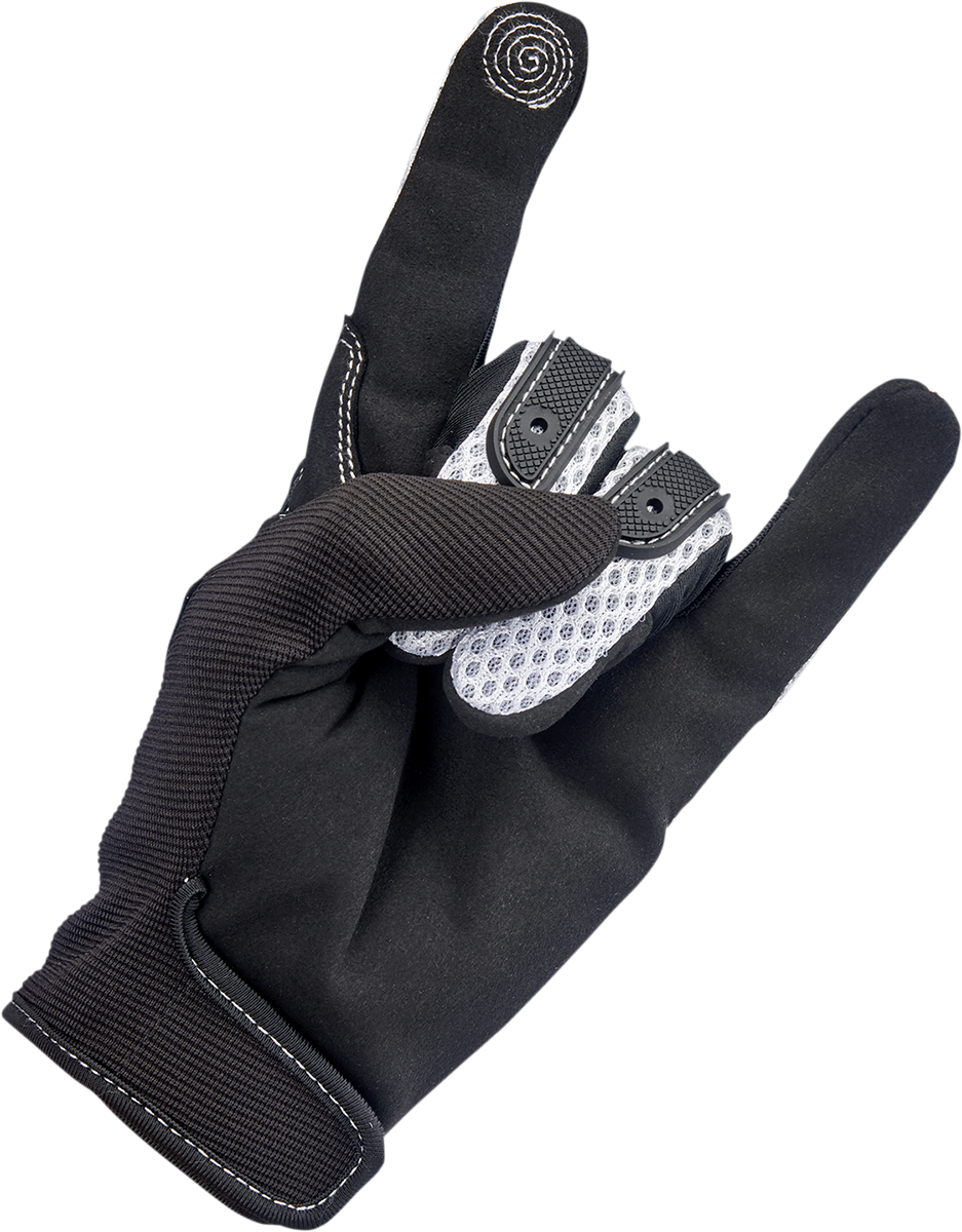 BILTWELL Anza Gloves - White - XL 1507-0401-005