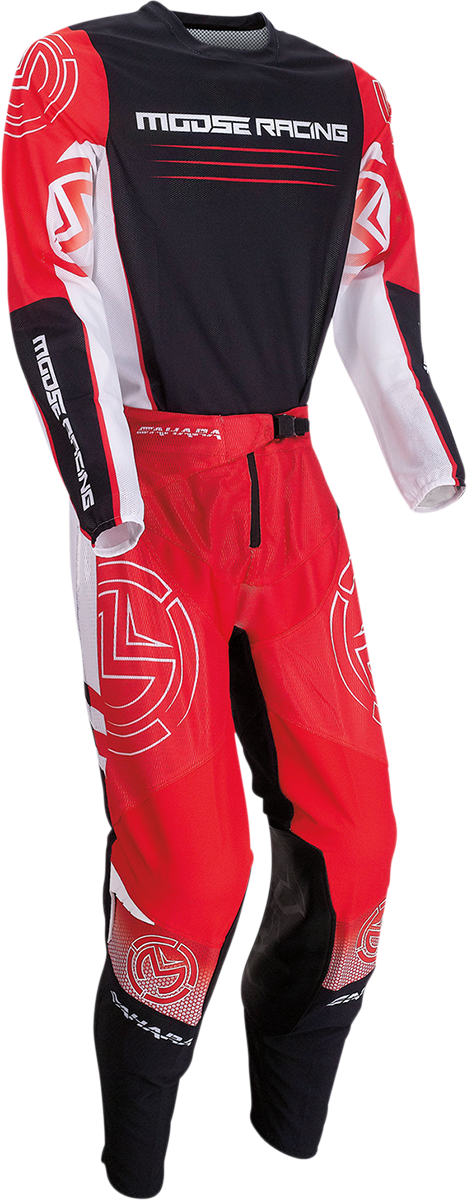 MOOSE RACING Sahara Jersey - Red/Black - Large 2910-6854