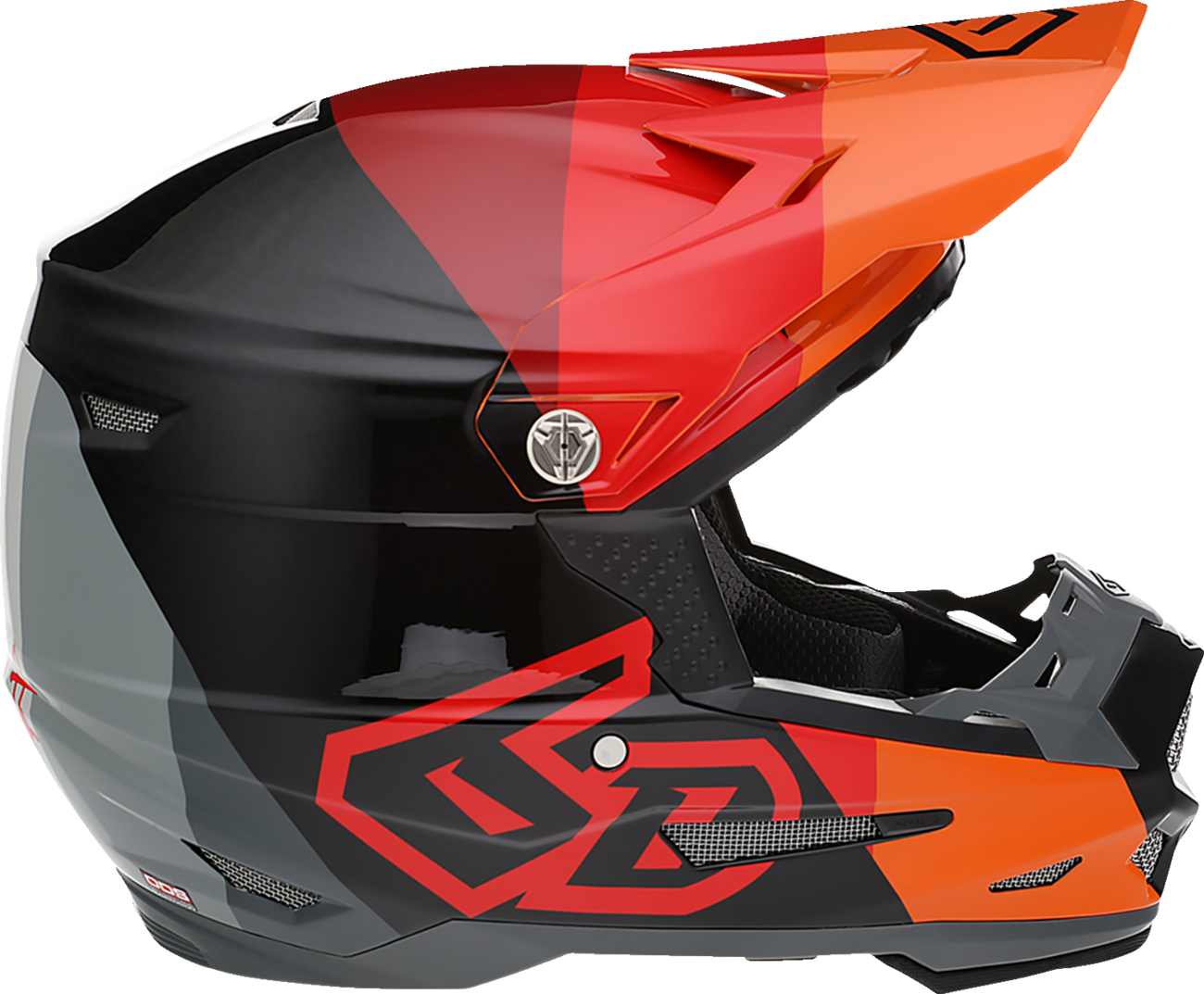 6D ATR-2 Helmet - Range - Red - XS 12-3124