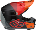6D ATR-2 Helmet - Range - Red - Medium 12-3126