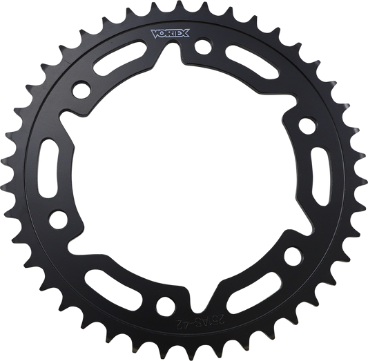 VORTEX Steel Rear Sprocket - 42 Tooth - Honda 251AS-42