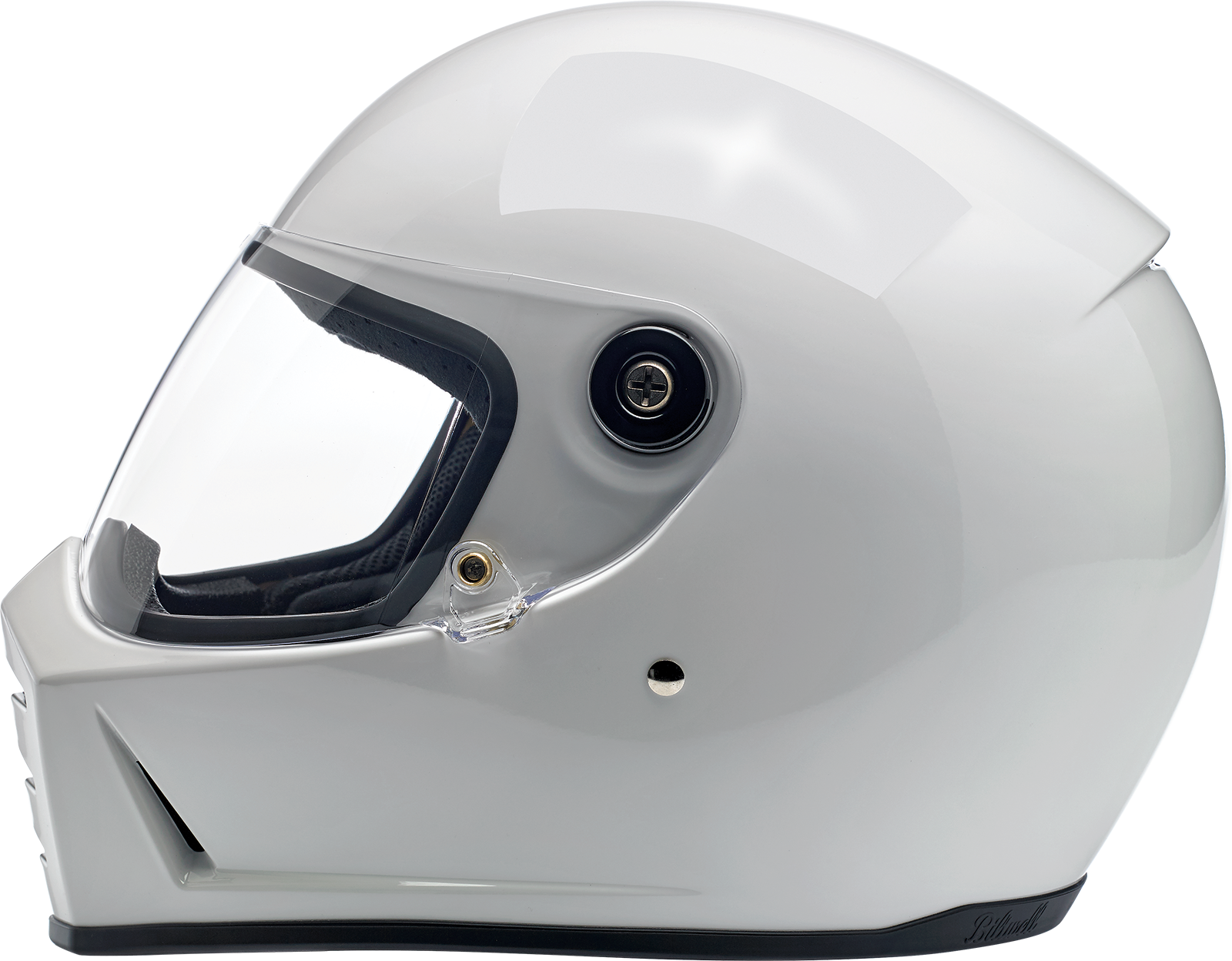 BILTWELL Lane Splitter Helmet - Gloss White - XS 1004-104-101