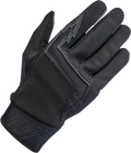BILTWELL Baja Gloves - Black Out - XL 1508-0101-305