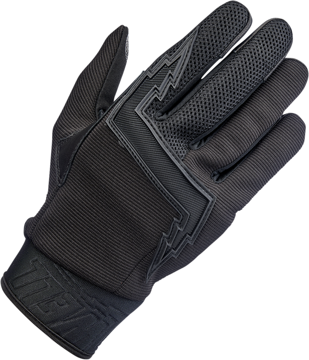 BILTWELL Baja Gloves - Black Out - Large 1508-0101-304