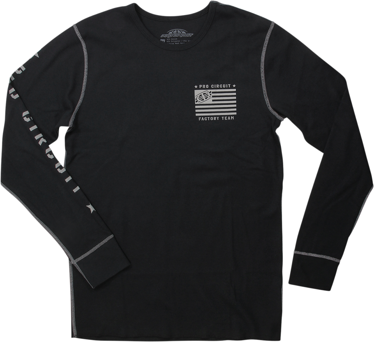 PRO CIRCUIT Thermal Shirt - Long-Sleeve - Black - XL 6412101-040