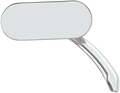 DRAG SPECIALTIES Oval Mirror 19010026