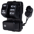 DRAG SPECIALTIES Control Module - Left - Black 78591B