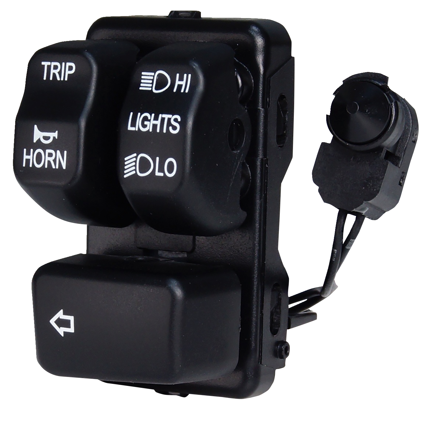 DRAG SPECIALTIES Control Module - Left - Black 78591B