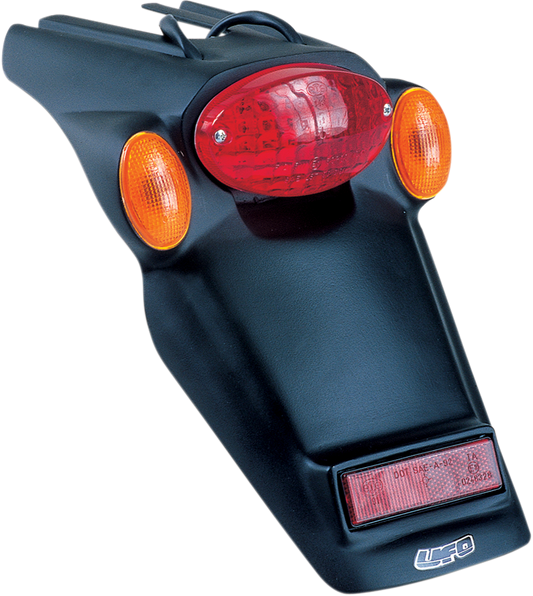 UFO Taillight with Turn Signals Fit CR, KX, KTM, RM, YZ and UFO universal rear fender PP01213001