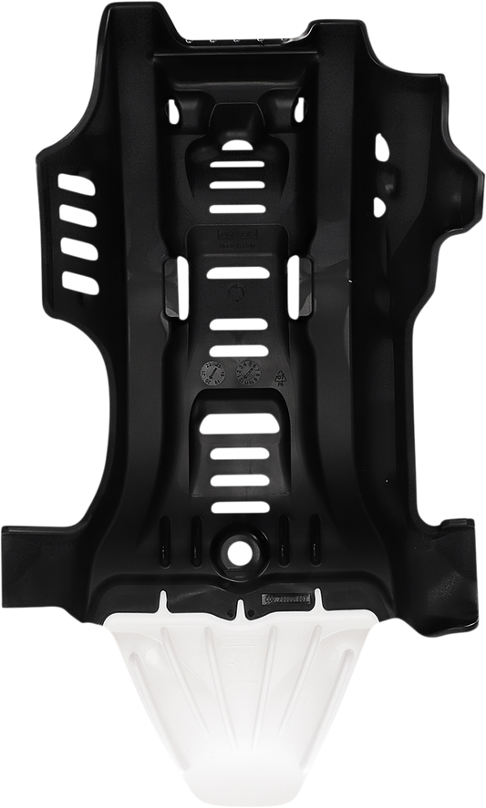 ACERBIS Skid Plate - Black/White - Gas Gas | Husqvarna | KTM 2791681007