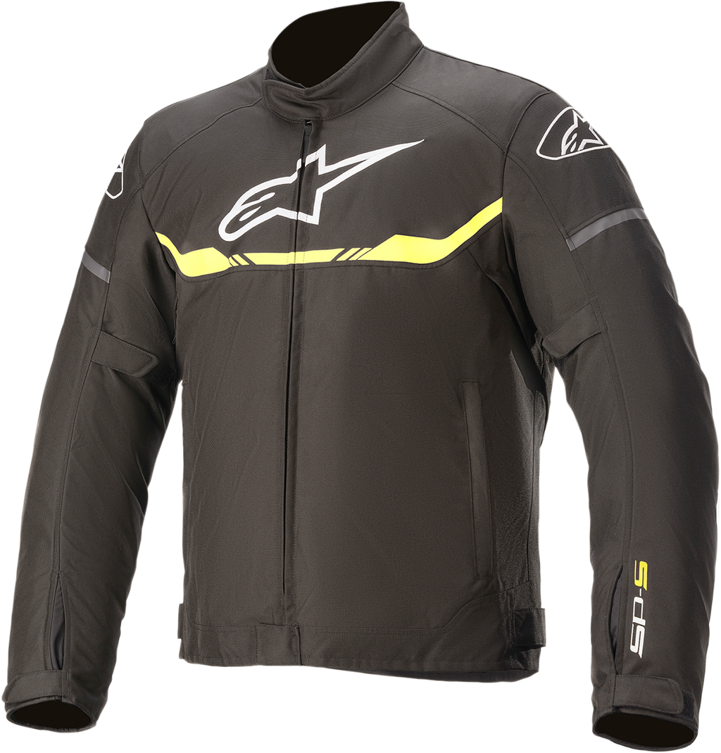 ALPINESTARS T-SP S Waterproof Jacket - Black/Yellow - Medium 3200120-155-M